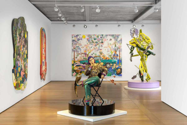 Installation view, Tomokazu Matsuyama, Episodes Far From Home, Almine Rech
