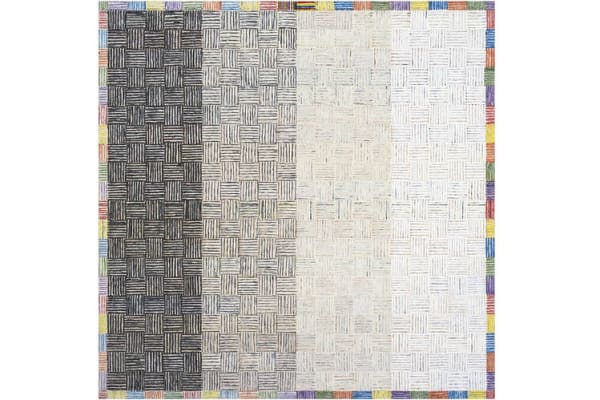 ART REVIEW: SARAH SZE, MCARTHUR BINION AND DANA SCHUTZ