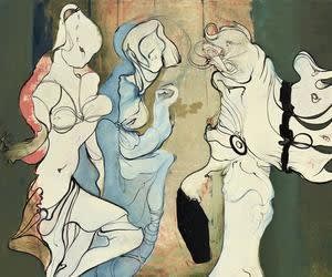 Study for Monsters of Manhattan, Inka Essenhigh