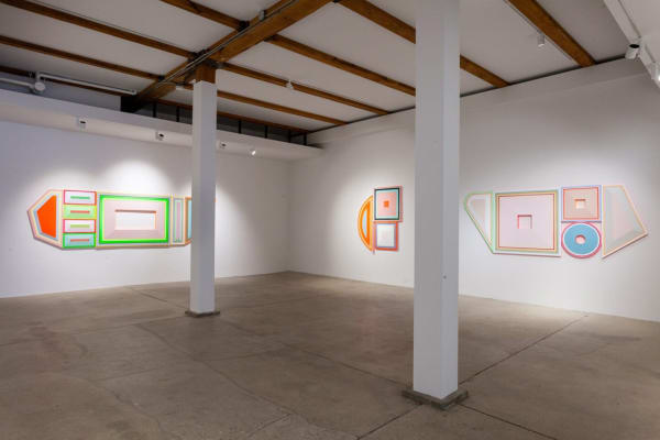 Installation view of Beverly Fishman's exhibition, "Feels like Love" at Kavi Gupta Gallery