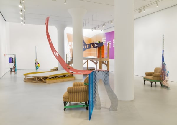 Installation view of The Guests All Crowded Into the Dining Room at Mitchell-Innes & Nash, New York, 2016