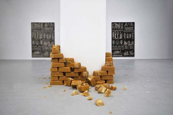 Kour Pour “Ozymandias” installation view at Ellis King, Dublin, 2014