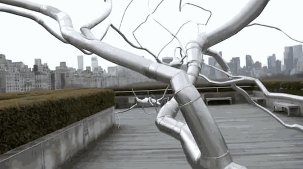 Roxy Paine - MAELSTROM - at the MET Museum, 2009