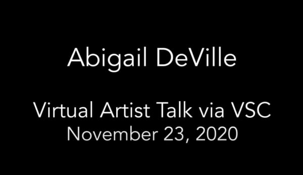 Visiting Artist Talk with Abigail DeVille