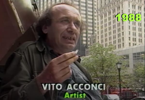 Vito Acconci, 1988
