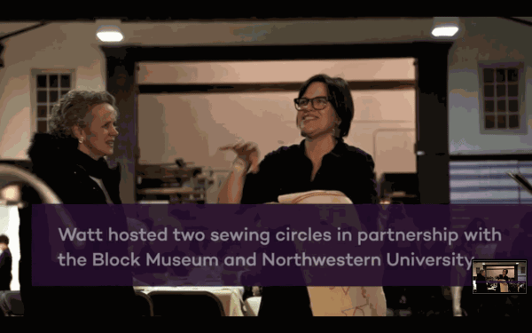 Marie Watt: Block Museum Equity Sewing Circle