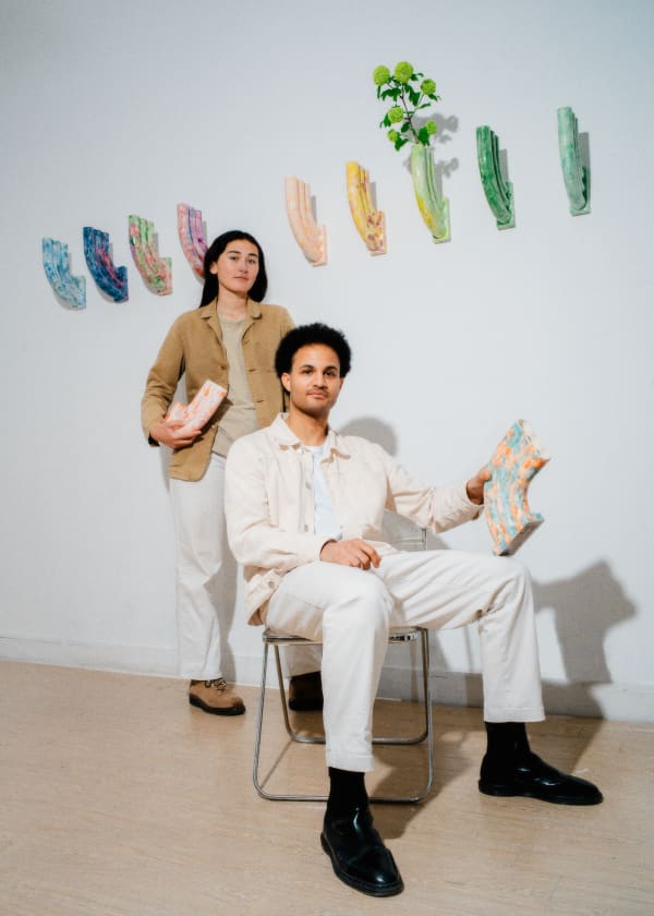 Maxime Louis-Courcier et Camille Romagnani - Vase In Alto Colori 2, 2024