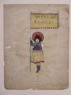 HENRY DARGER, UNTITLED (BURROUGH RANGERS)