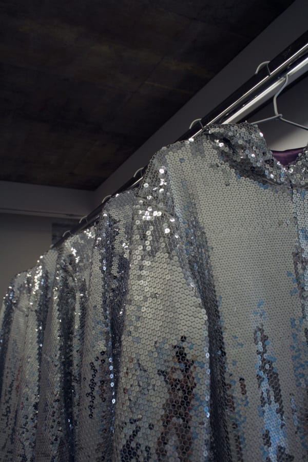 Jonah King Dowser Suits Sequins Cotton Polyester Hangers And Aluminium Rail Dimensions Variable