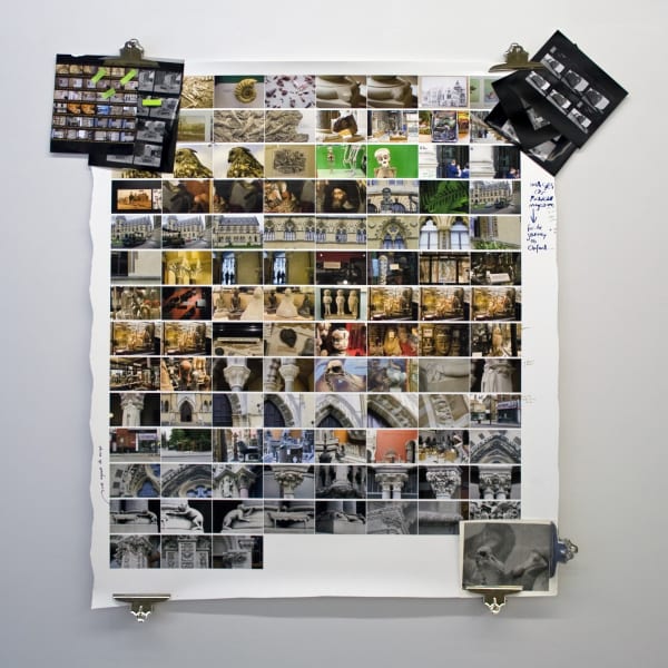 SEAN LYNCH, PREPARATORY STUDY FOR 'A BLOW-BY-BLOW ACCOUNT OF STONECARVING IN OXFORD', 2013