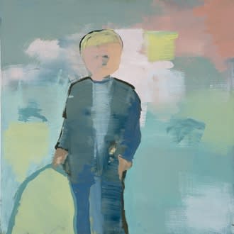 Golden Boy, oil on canvas