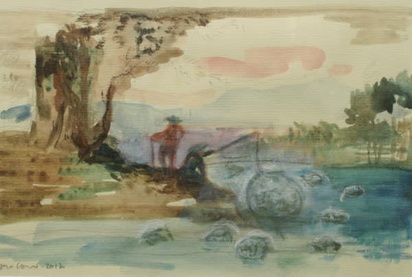 MARGARET CORCORAN, DIAMONDS IN WATER, 2012