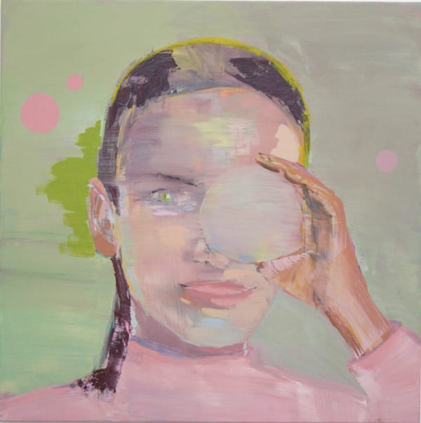 Globe, oil on canvas, 90 x 90 cm, 2006