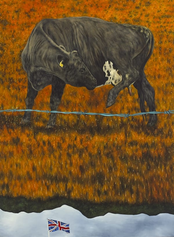Dermot Seymour, Orange Field, 2014