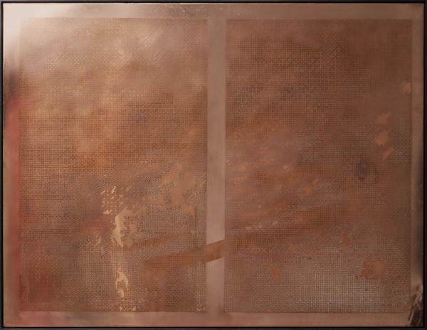 Caroline Jane Harris, Hard Copy (Seeing the Light), 2019 Etched and inked copper 89 x 115 cm