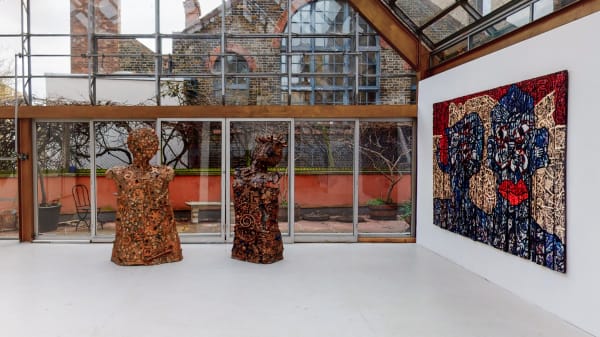 Kristin Hjellegjerde Gallery London Melior Place Eclipse Of The Scrolls Gerald Chukwuma 04052021 124331