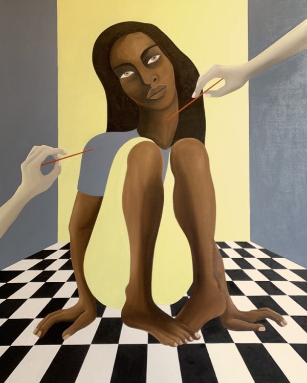Rebecca Brodskis La Le On De Clinique 2 2023 Oil On Canvas 162 X 130 Cm 63 3 4 X 51 1 8 In Rbr 0159