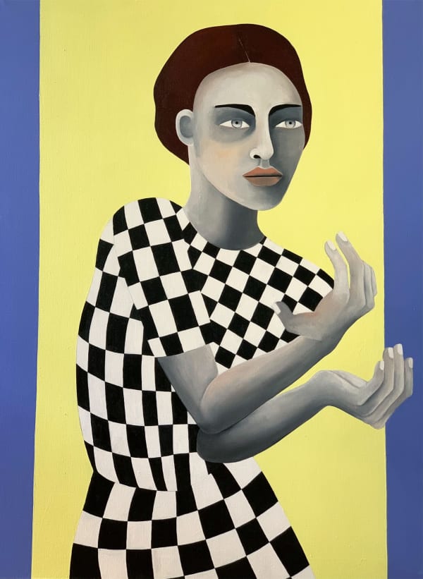 Rebecca Brodskis Lucienne 2023 Oil On Linen 130 X 97 Cm 51 1 8 X 38 1 4 In Rbr 0163