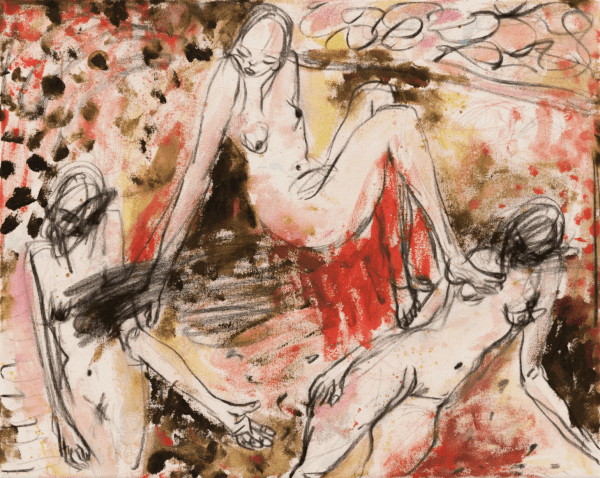 Kim Booker - Sofa painting (autumn), 2024