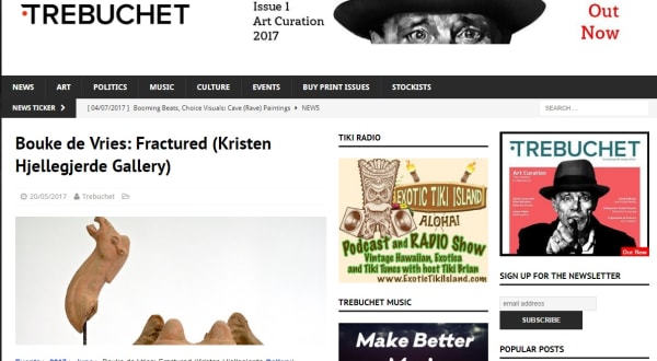 Bouke de Vries: Fractured (Kristen Hjellegjerde Gallery)