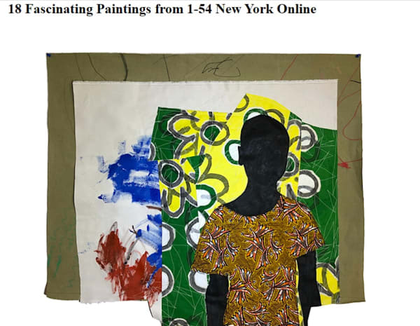 18 Fascinating Paintings from 1-54 New York Online