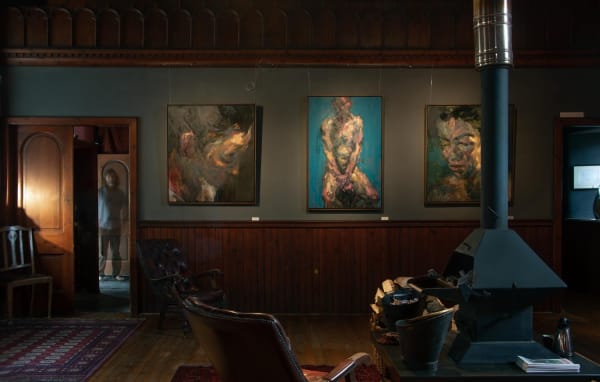 Alan McGowan in Kilmorack Gallery, July2019