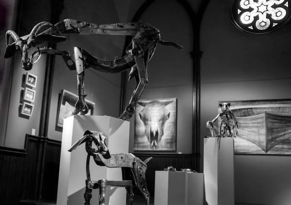 HELEN DENERLEY and PETER WHITE, showing in KilmoracK Gallery, August 2017