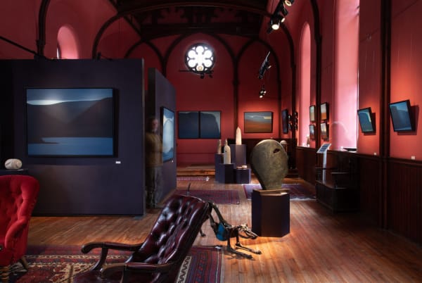 Looking east. Jane MacNeill exhibition in Kilmorack Gallery, August 2022