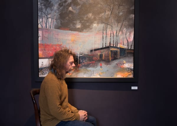 Tony Davidson with Robert McAulay's 'Disconnected'