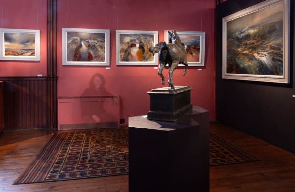 Looking towards Limestone Pools. Wave, Assynt is on the right.