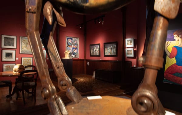 Through the legs of a Goat