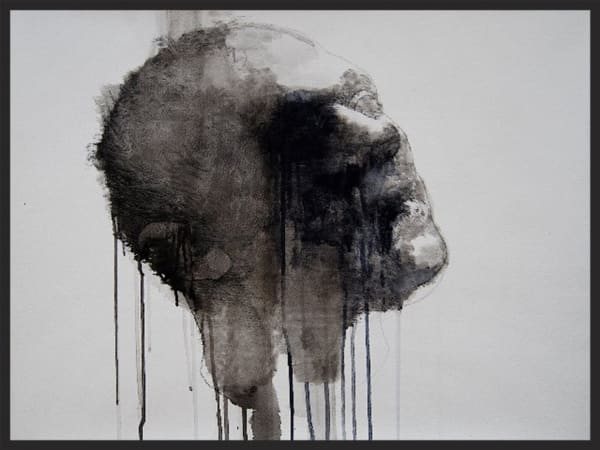 ANTHONY SCULLION View to the West | mixed media on paper 57 x 76cm