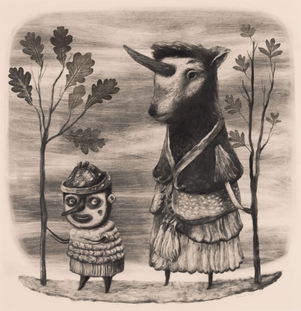 PAMELA TAIT | Into the Woods An Exhibition of new monotypes