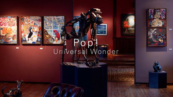 Pop! Universal wonder in Colin Brown's collage