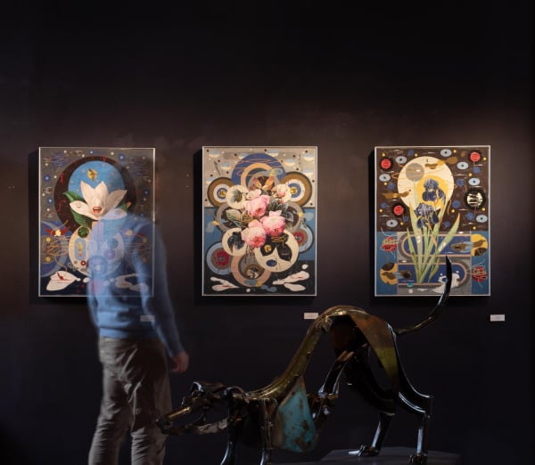 COLIN BROWN - recycling beauty, collage, beauty and a new world