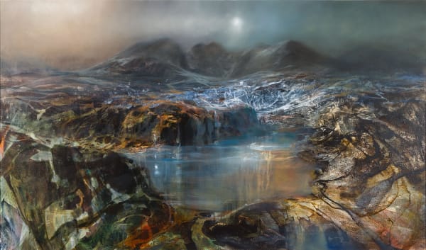 Glimmer | BETH ROBERTSON FIDDES, A painting by Beth Robertson Fiddes