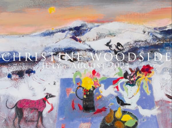 CHRISTINE WOODSIDE | an artist of the vital, Tony Davidson introduces Woodside's work