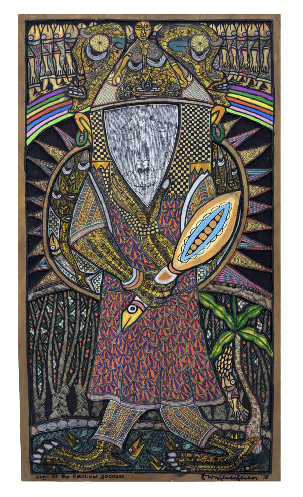 Twins Seven-Seven - Evan & Juliet Highet in a Collective Mood, c. 1972-74