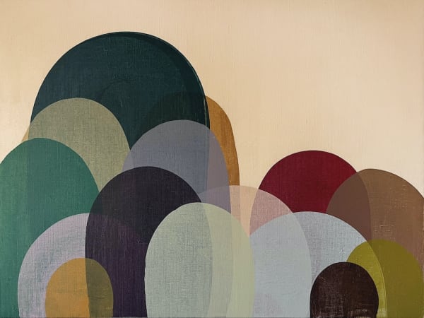 Jennifer McGregor Hills 155, 2023 Acrylic on canvas 76 x 102 cm (30 x 40 in)