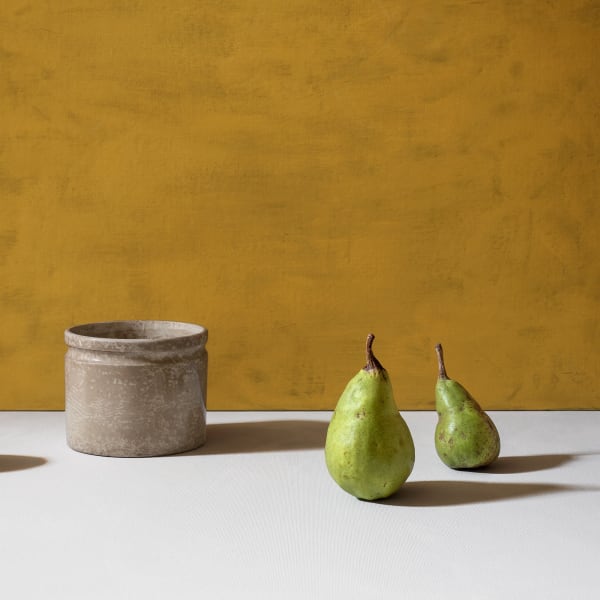 Thierry Genay Fond jaune et poire, 2018 Printed with pigmentary inks on Fine Art paper, laminated on Dibond, framed 80 x 80 cm (31 x 31 in) Edition of 9