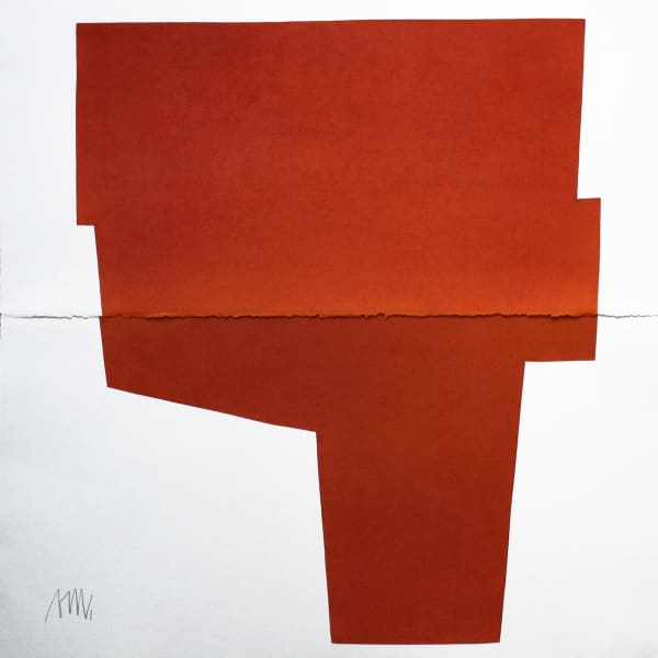 Vinça Monadé Couleurs des champs 162, 2023 Pastel on arch paper, framed 80 x 80 cm (32 x 32 in)