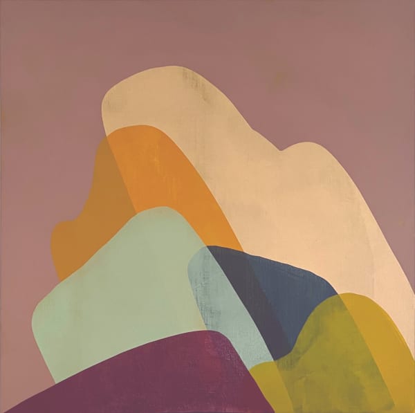 Jennifer McGregor Hills 156, 2023 Acrylic on canvas 122 x 122 cm (48 x 48 in)