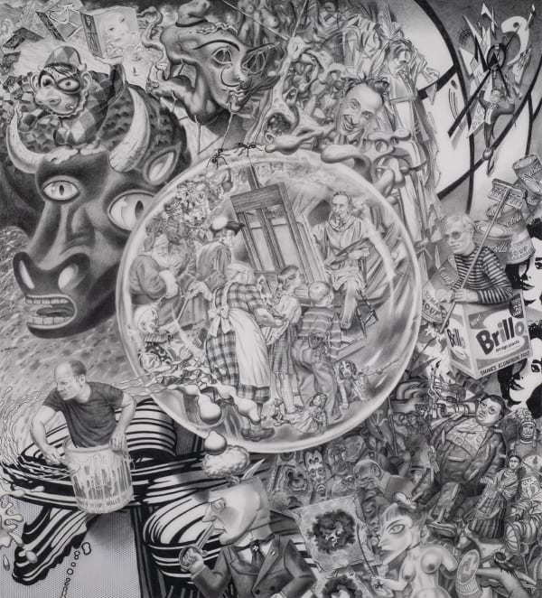 Todd Schorr, Artist in a Bubble -NFS- , 2016