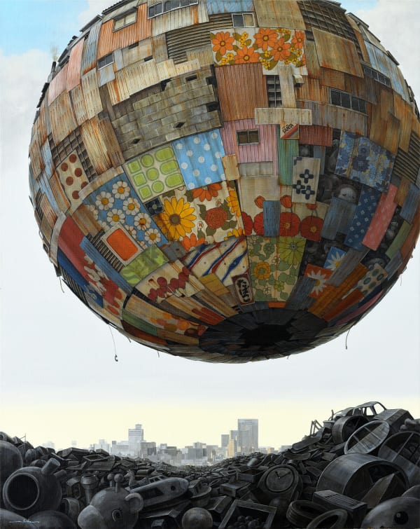 Masakatsu Sashie, Merry-Go-Round (click for details), 2023