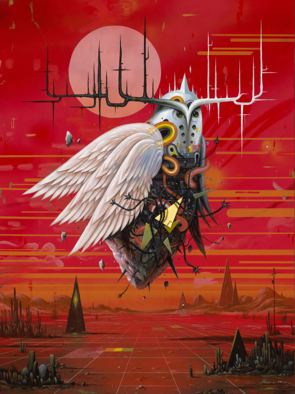 Jeff Soto, Wandering Cloud, SOLD, 2023