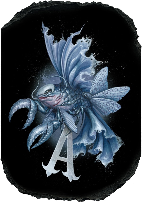 Greg Craola Simkins, Awaiting, SOLD, 2024