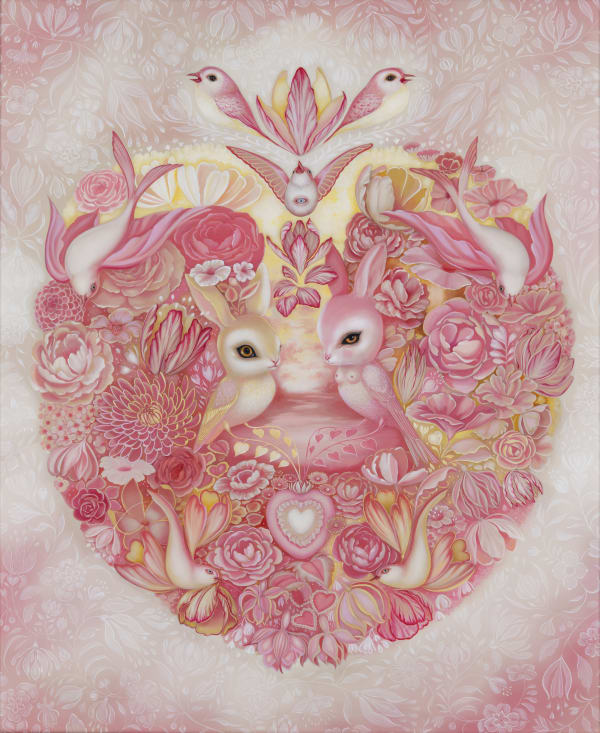 Jennybird Alcantara, Sacred Heart in Pink(Click for details) , 2020 - SOLD