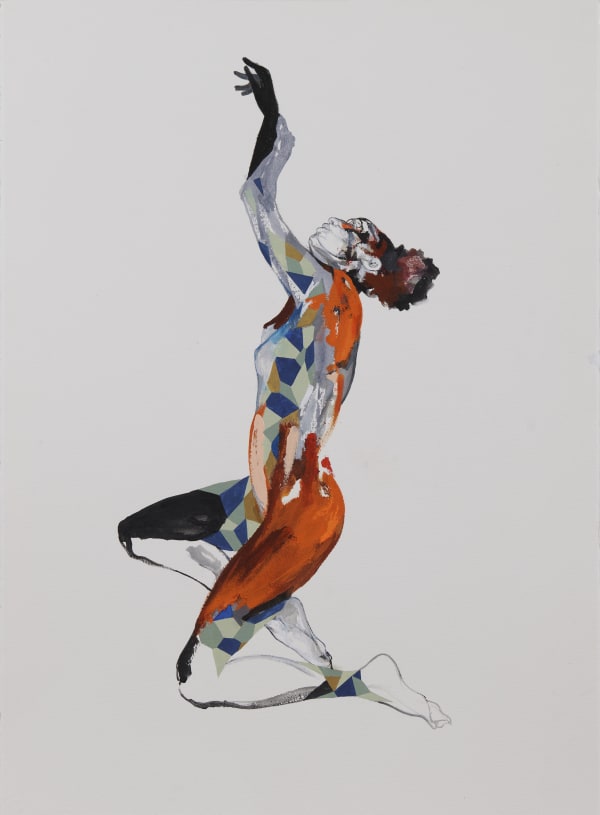 Alex Asher Daniel & Adia Millett, Untitled (Work on Paper 3) SOLD (click for details), 2022