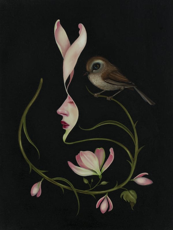 Jennybird Alcantara, Blue-Eyed Pensive Posey #7, 2020 - SOLD