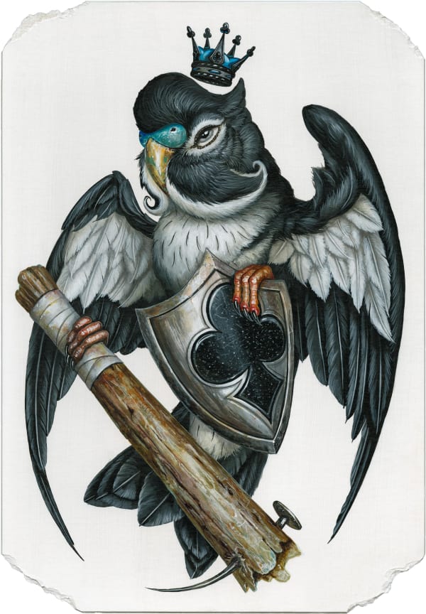 Greg Craola Simkins, King of Clubs, 2025